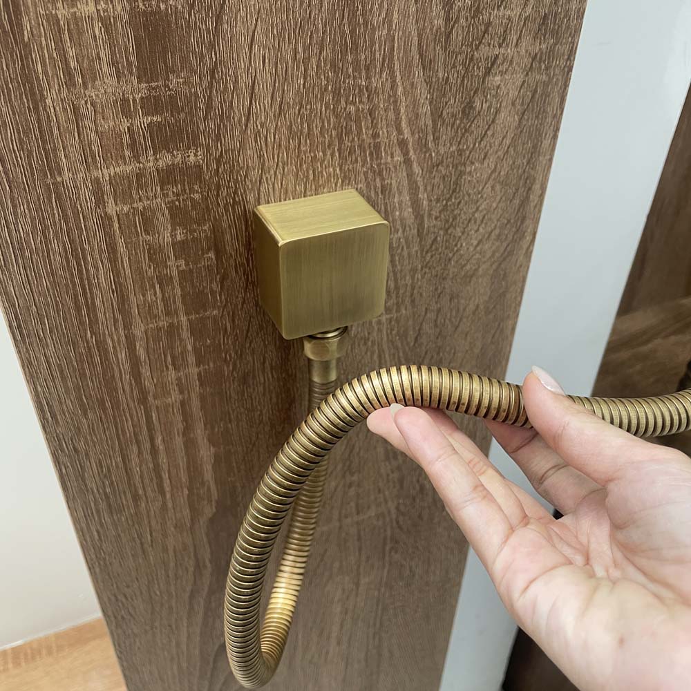 Bộ sen tắm âm tường nóng lạnh bằng đồng Kanly GCS75