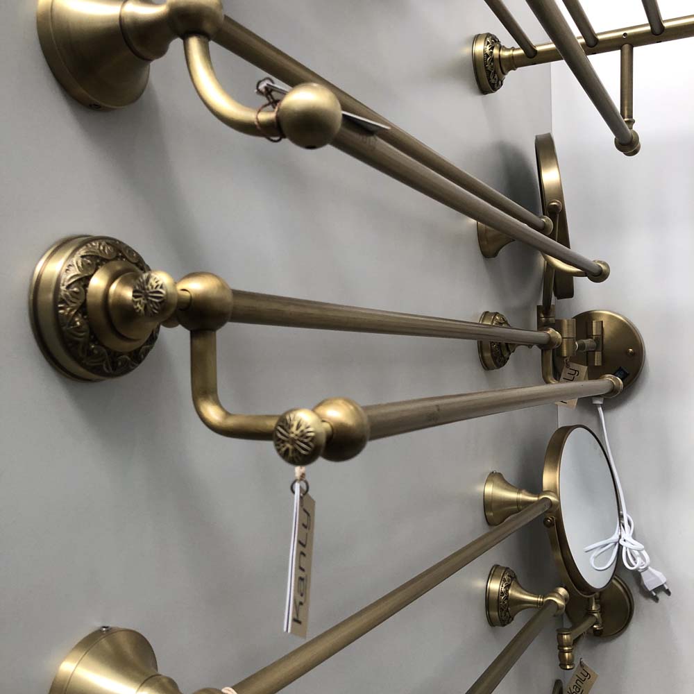 Thanh treo khăn bằng đồng Kanly GCH12