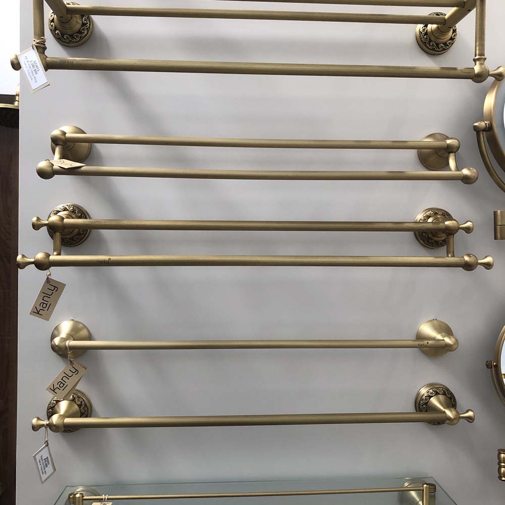 Thanh treo khăn bằng đồng Kanly GCH12
