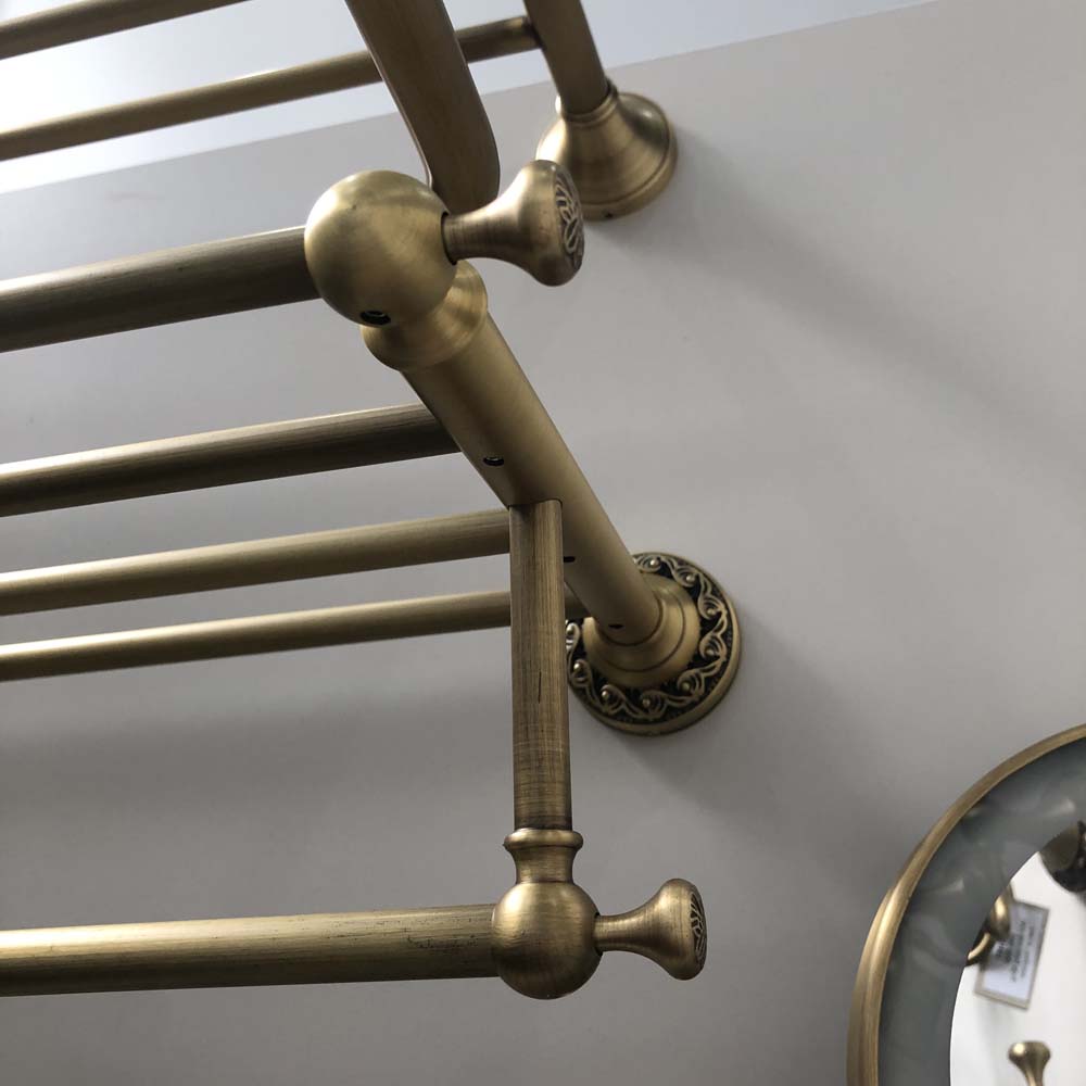 Thanh treo khăn đôi bằng đồng Kanly GCH13