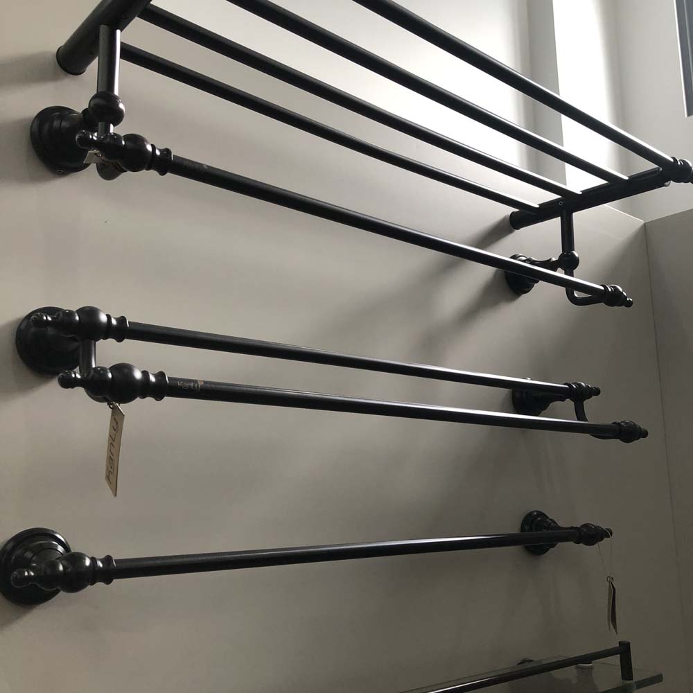 Thanh treo khăn tắm bằng đồng Kanly GCK12