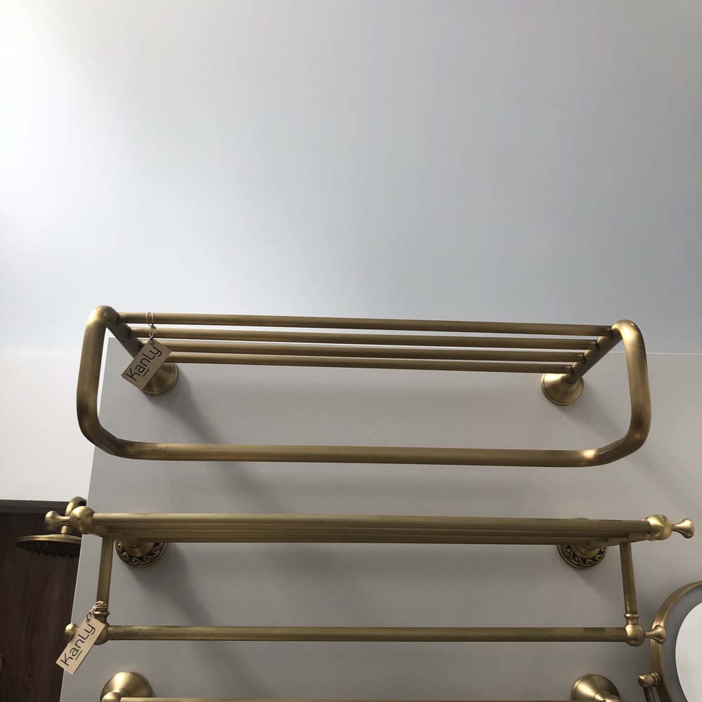 Thanh treo khăn tắm bằng đồng Kanly GCK13