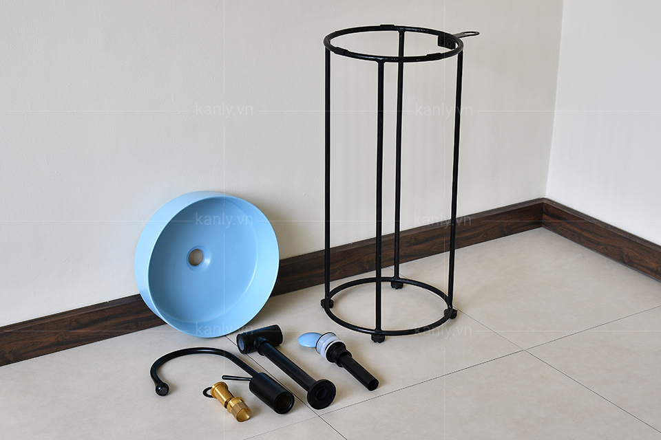 Khung sắt đỡ lavabo Kanly FP05