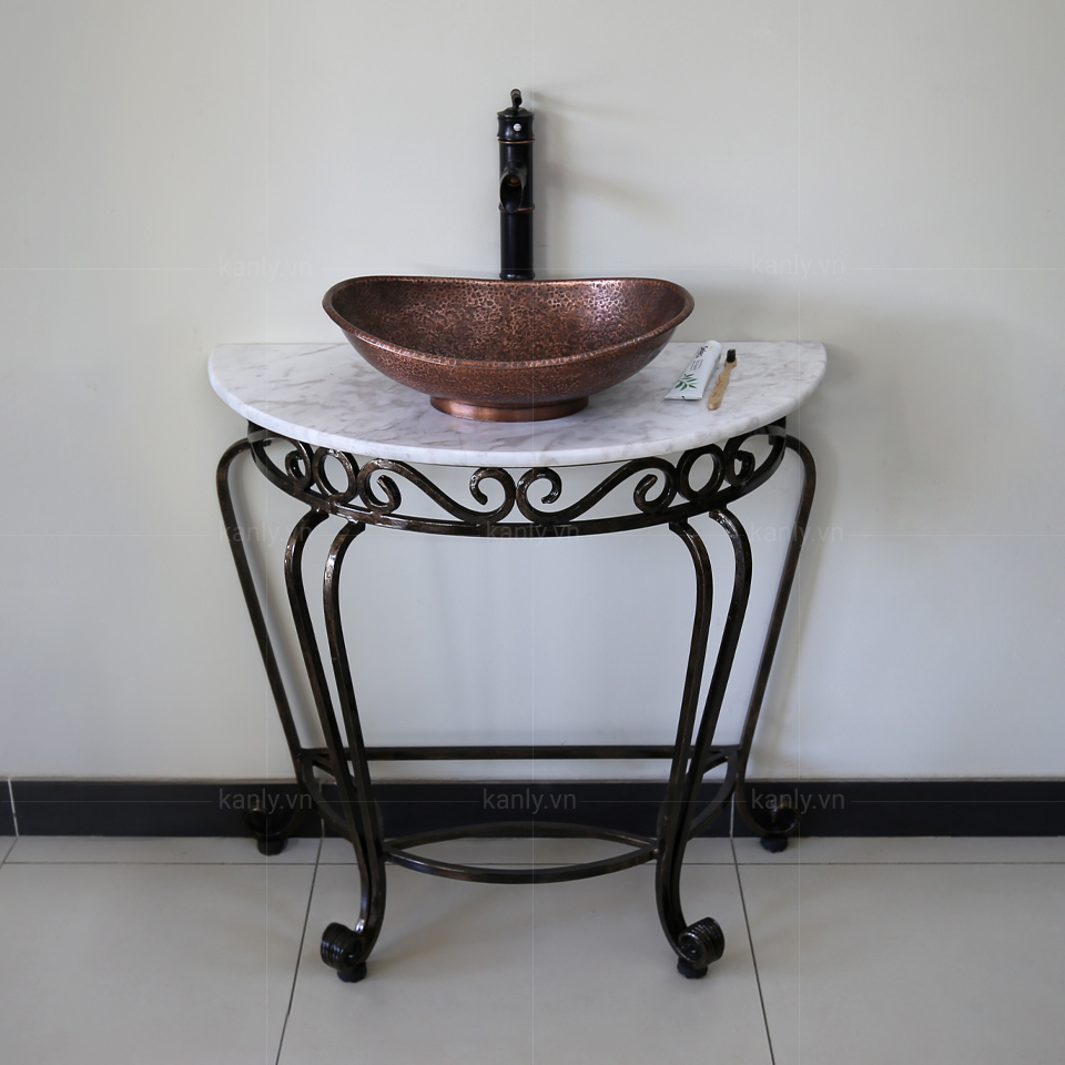 Kệ để lavabo (kệ bán nguyệt) Kanly FP06