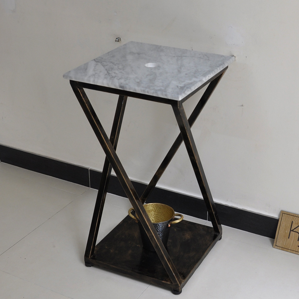 Bàn đặt chậu lavabo mặt đá Kanly FP07