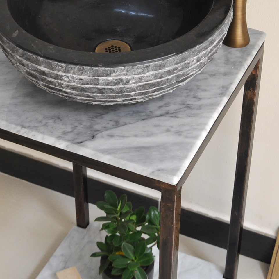 Khung đỡ đặt chậu lavabo mặt đá Kanly FP11