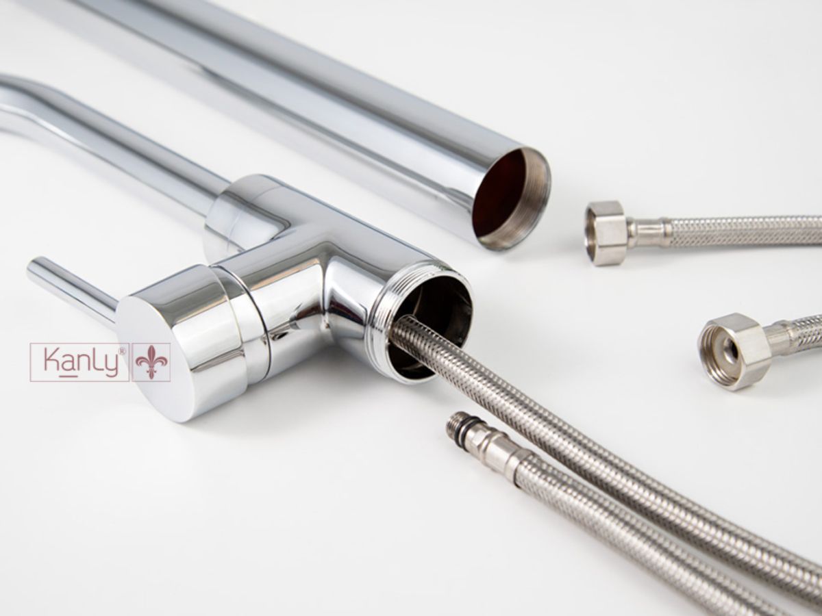 Sen tắm đặt sàn nóng lạnh bằng đồng Kanly CHAH6