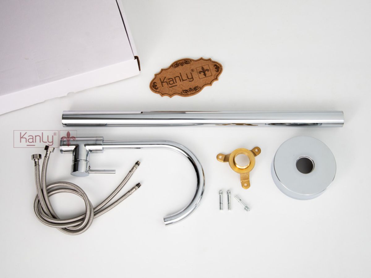 Sen tắm đặt sàn nóng lạnh bằng đồng Kanly CHAH6