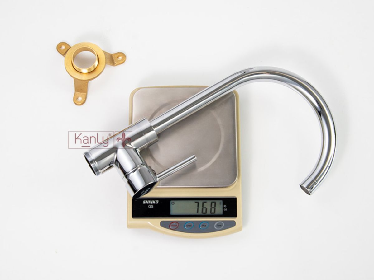 Sen tắm đặt sàn nóng lạnh bằng đồng Kanly CHAH6