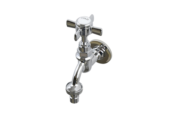 Vòi hồ đồng thau mạ chrome KANLY CHT01