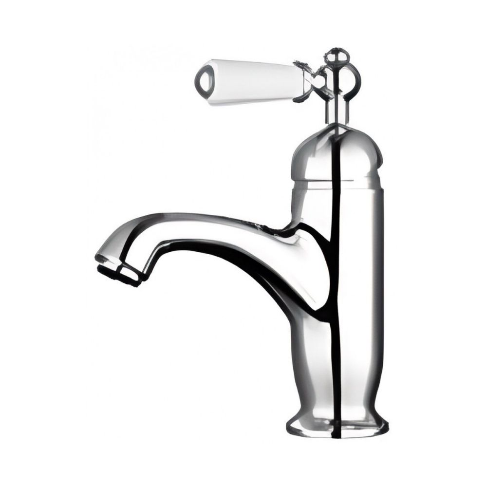 Vòi chậu lavabo nóng lạnh bằng đồng Kanly CHV09