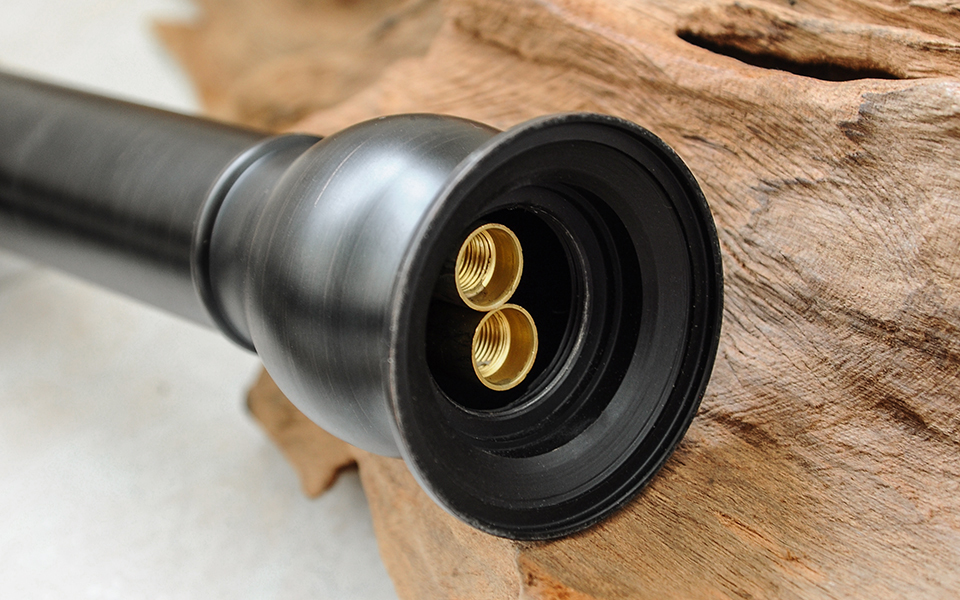 Vòi rửa lavabo thân cao bằng đồng Kanly GCA15B