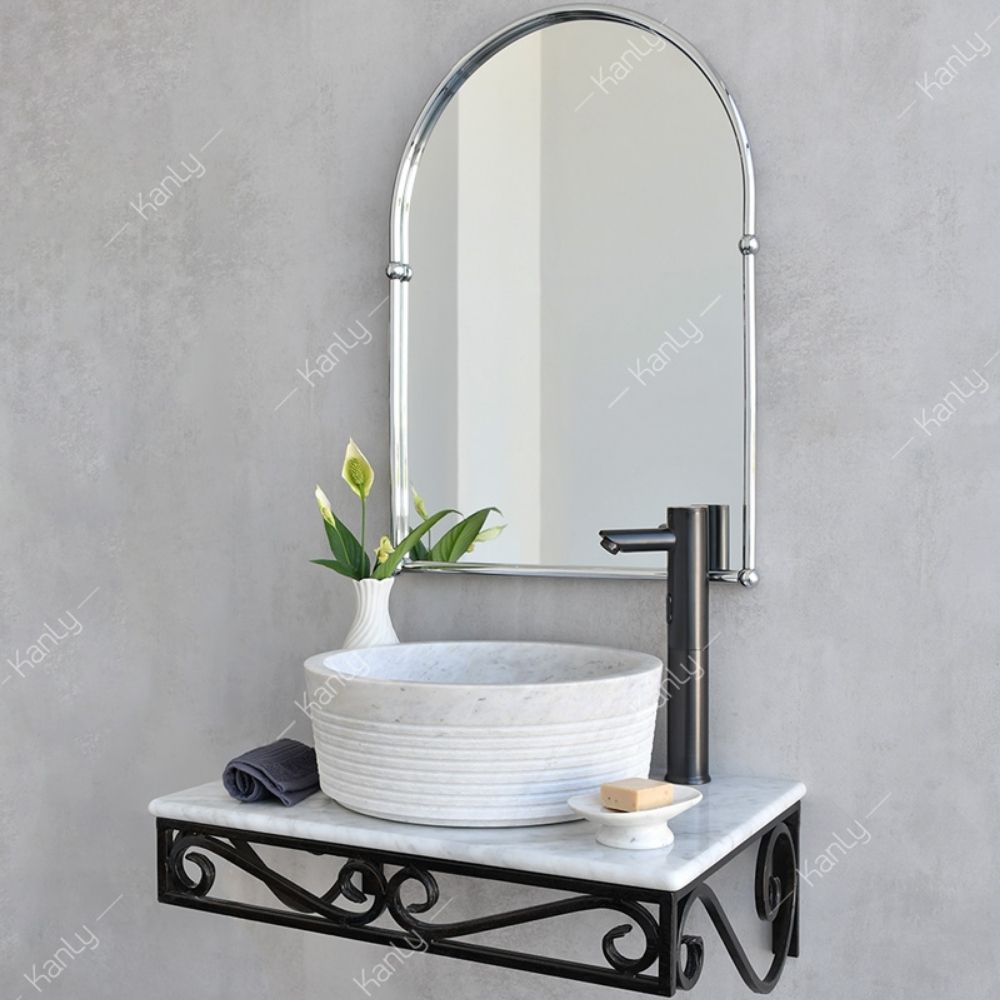 Vòi chậu lavabo cảm ứng bằng đồng Kanly GCAC1B