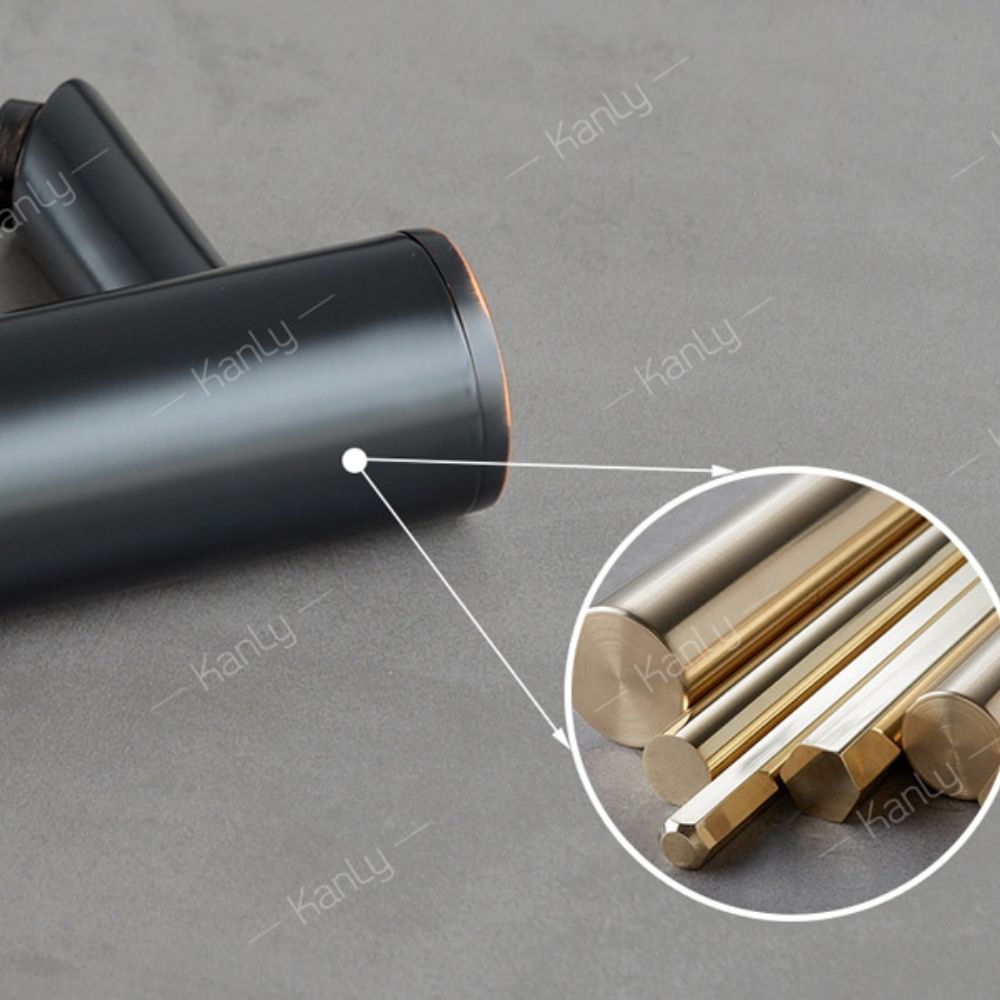 Vòi chậu lavabo cảm ứng bằng đồng Kanly GCAC1B