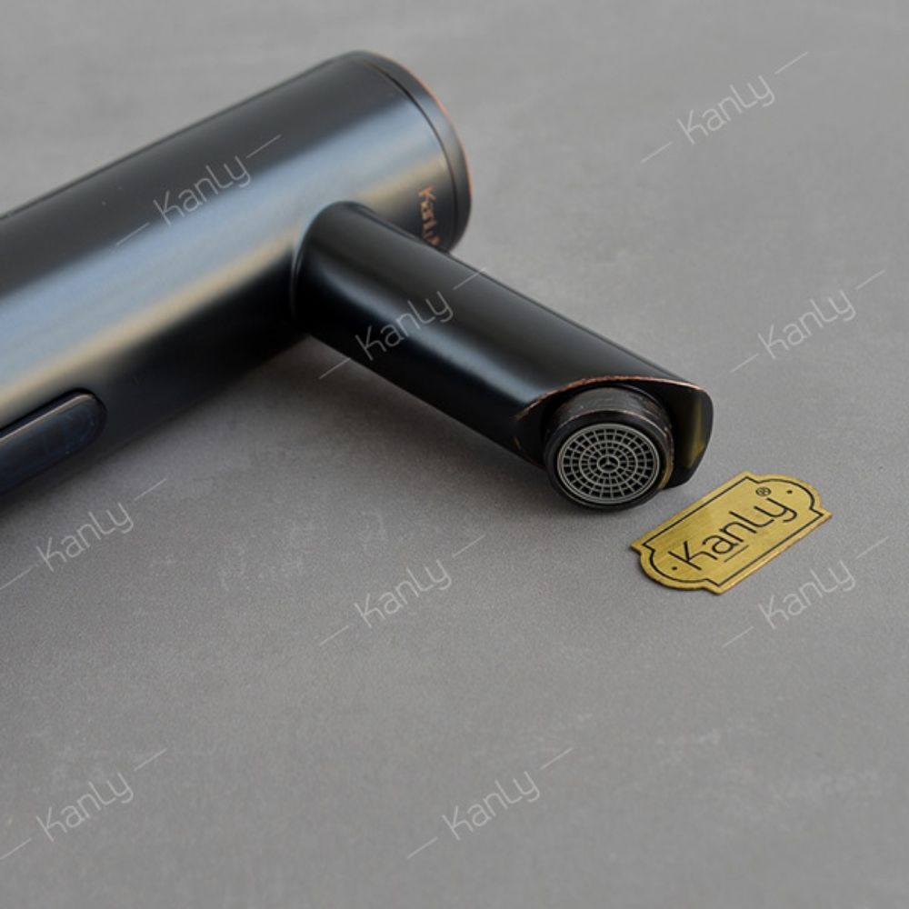 Vòi chậu lavabo cảm ứng bằng đồng Kanly GCAC1B