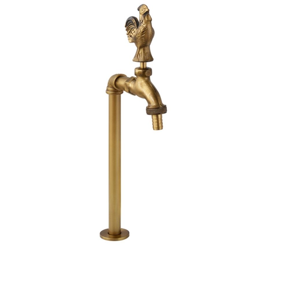 Vòi chậu thân cao nóng lạnh bằng đồng Kanly GCT01HM