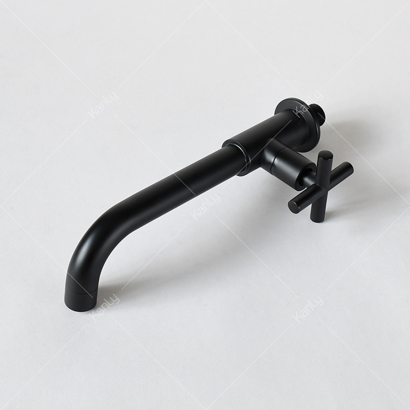 Vòi chậu lạnh treo tường bằng đồng Kanly GCT11B