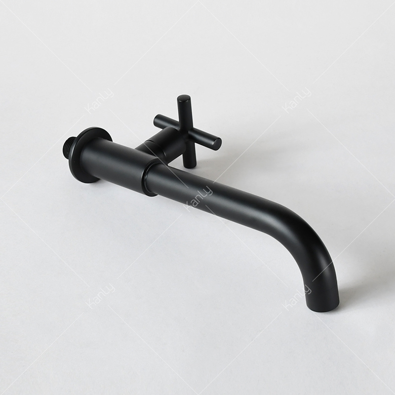 Vòi chậu lạnh treo tường bằng đồng Kanly GCT11B