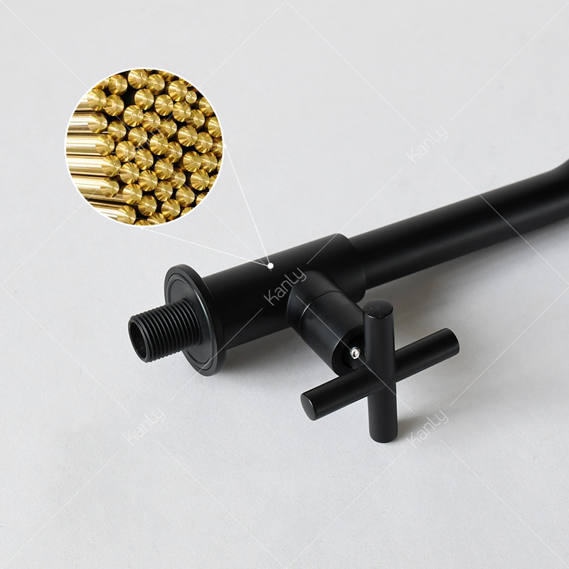 Vòi chậu lạnh treo tường bằng đồng Kanly GCT11B