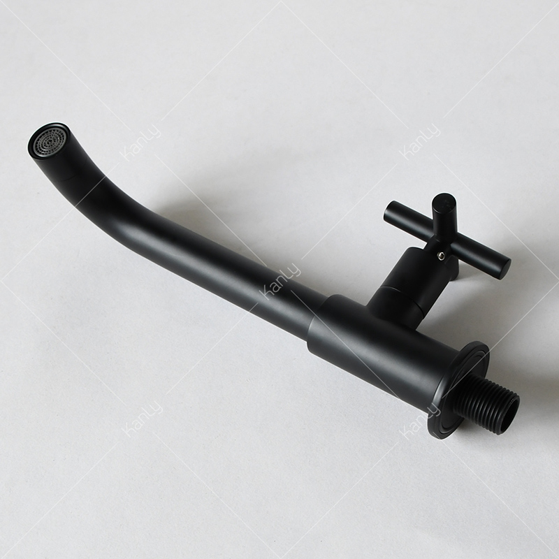 Vòi chậu lạnh treo tường bằng đồng Kanly GCT11B