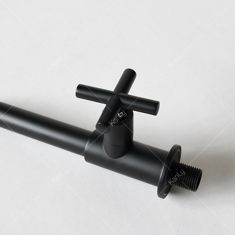 Vòi chậu lạnh treo tường bằng đồng Kanly GCT11B