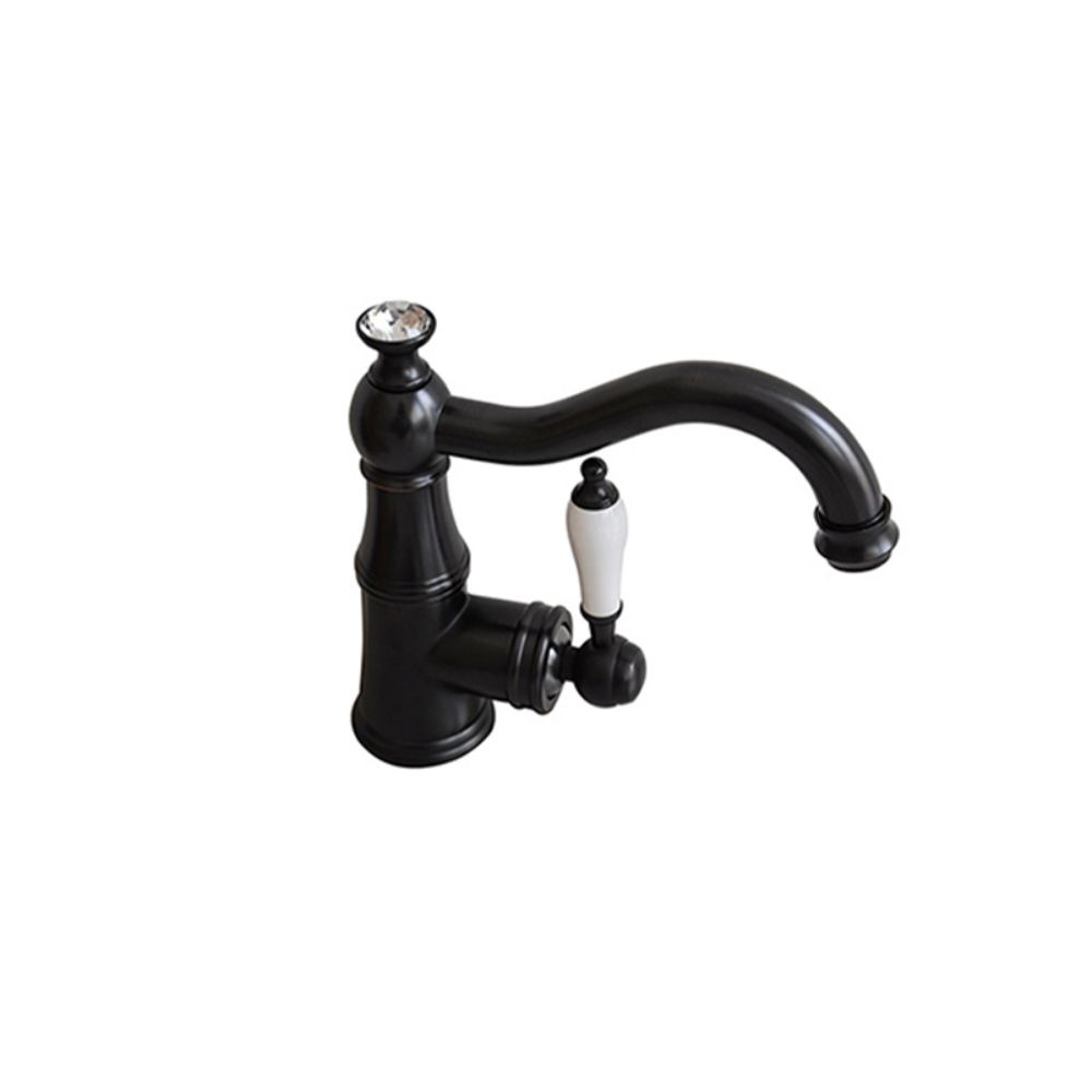 Vòi chậu lavabo nóng lạnh bằng đồng Kanly GCV06B