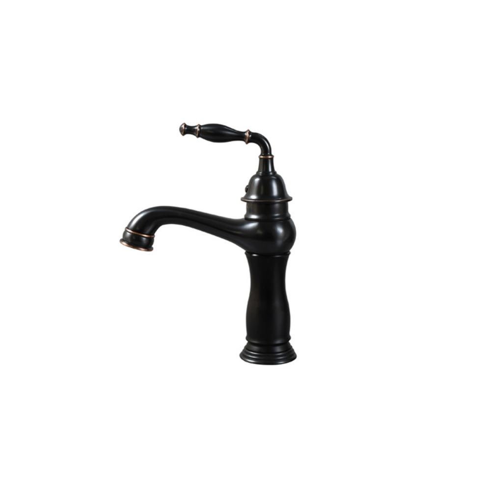 Vòi chậu lavabo nóng lạnh bằng đồng Kanly GCV14B