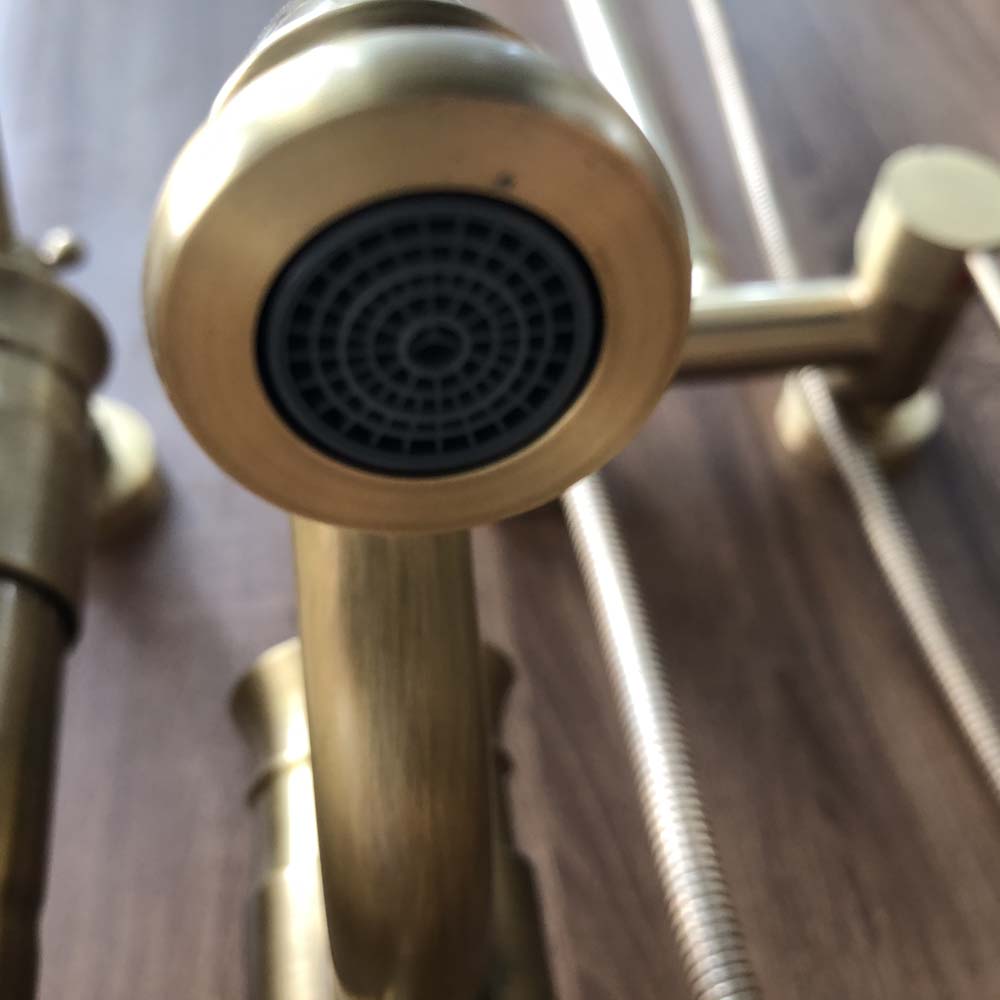 Vòi chậu nóng lạnh bằng đồng Kanly GCA16/V16