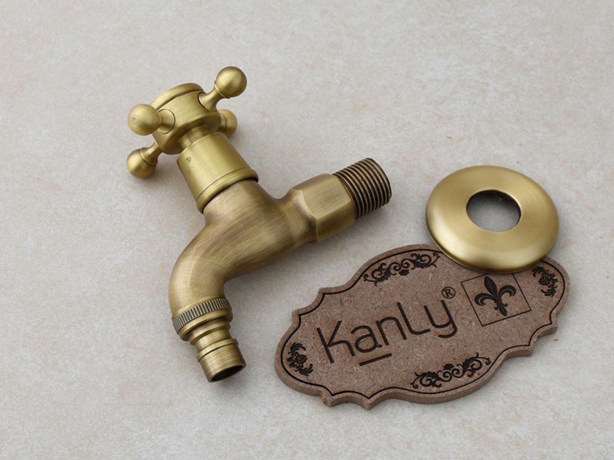 Vòi hồ nước lạnh bằng đồng Kanly GCT01N