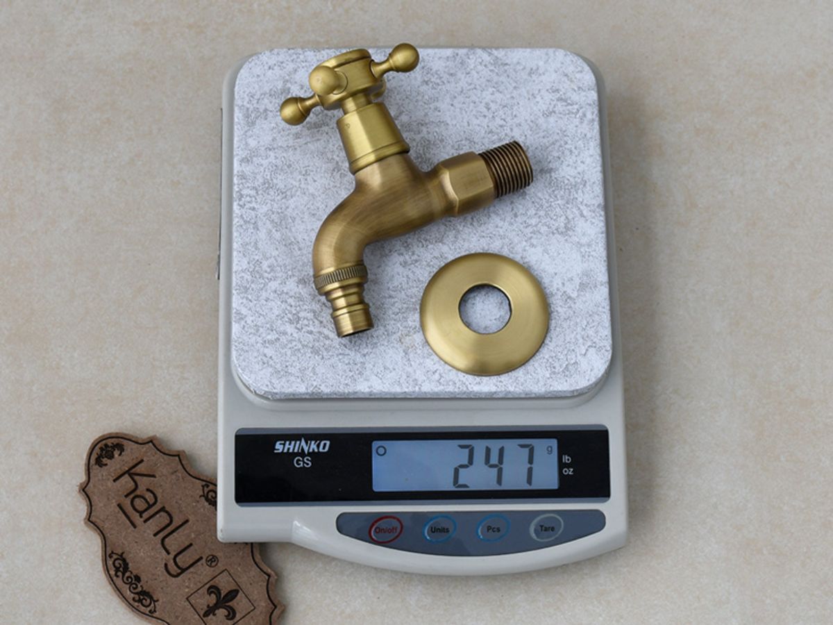 Vòi hồ nước lạnh bằng đồng Kanly GCT01N