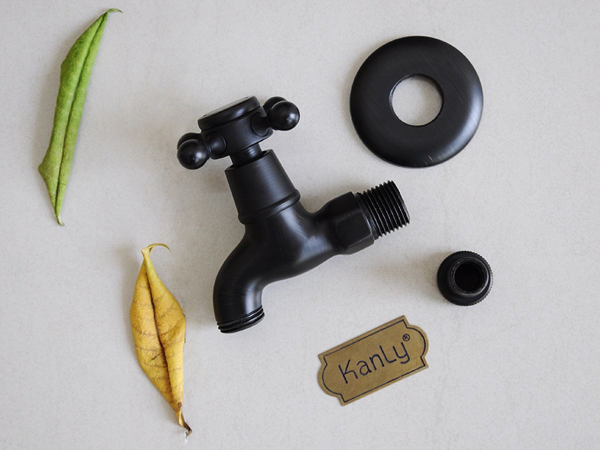 Vòi hồ nước lạnh bằng đồng Kanly GCT01NB