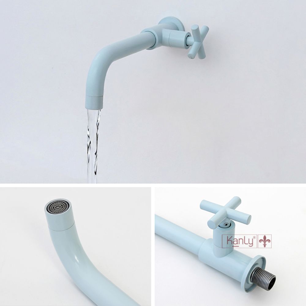 Vòi hồ nước lạnh bằng đồng Kanly KLT115