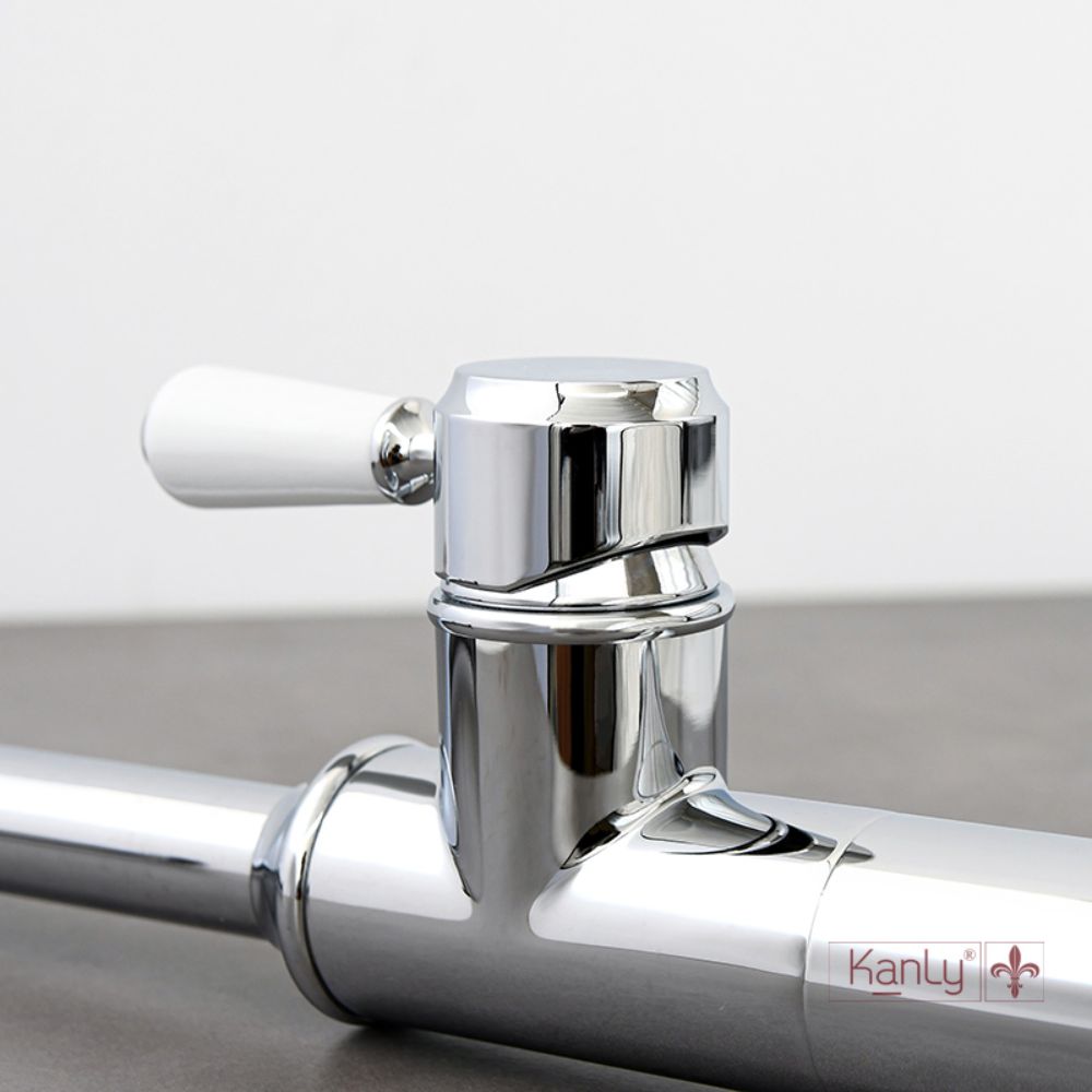 Vòi rửa chén bát nóng lạnh bằng đồng Kanly CHA11