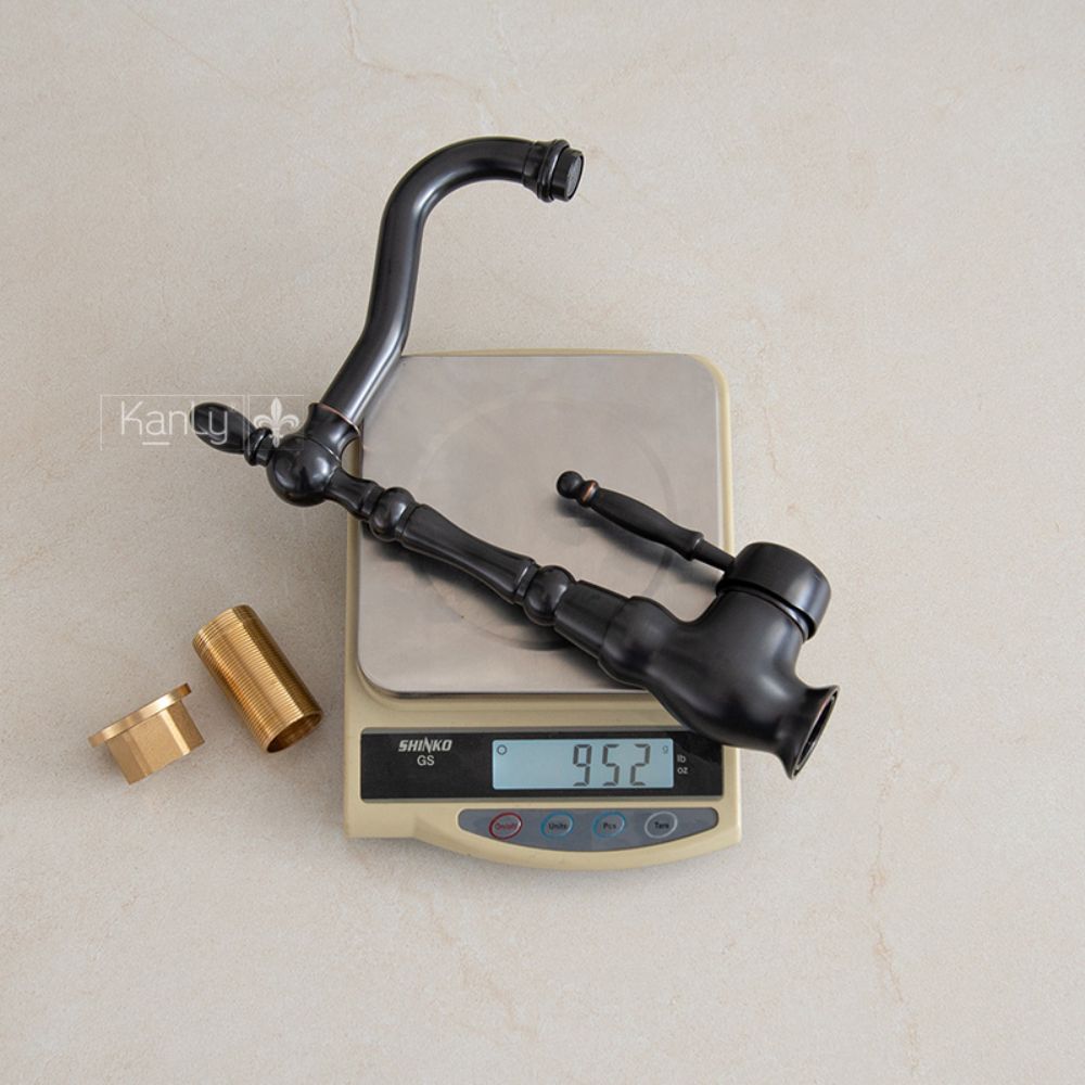 Vòi rửa chén bát nóng lạnh bằng đồng Kanly GCC04B
