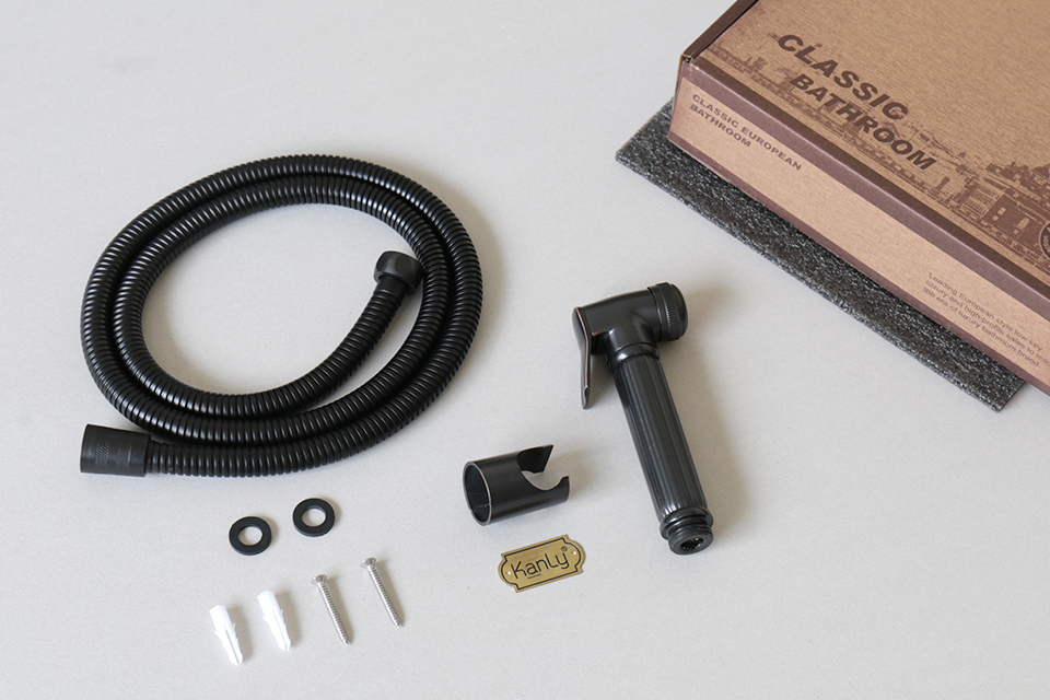 Vòi xịt rửa vệ sinh bồn cầu Kanly GCK22B