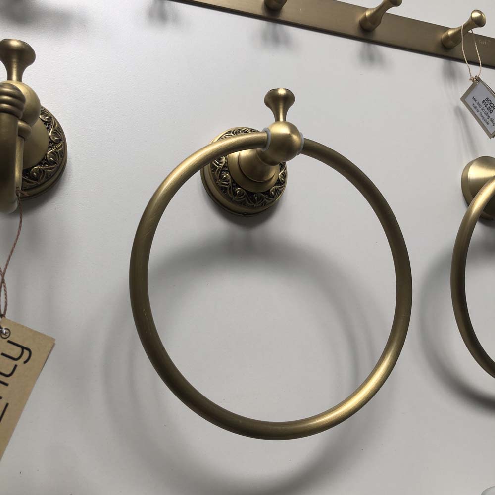 Vòng treo khăn bằng đồng Kanly GCH02