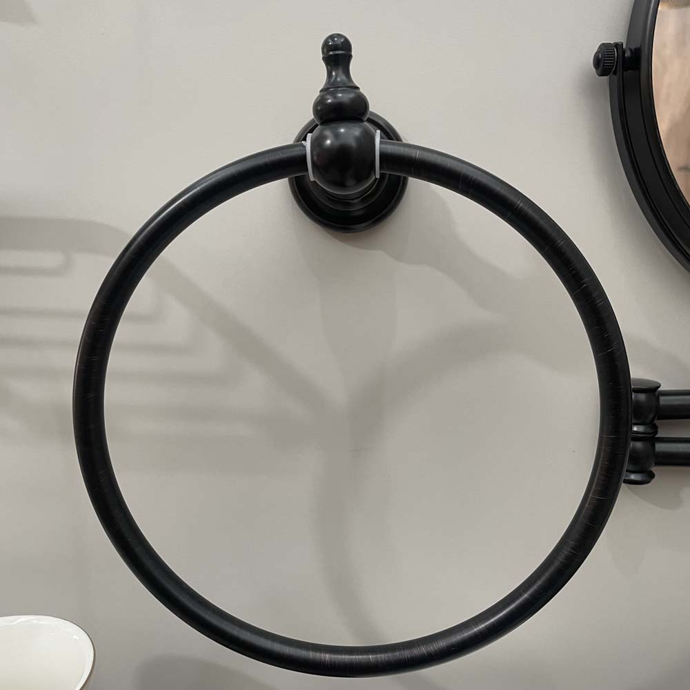 Vòng treo khăn bằng đồng Kanly GCK02B