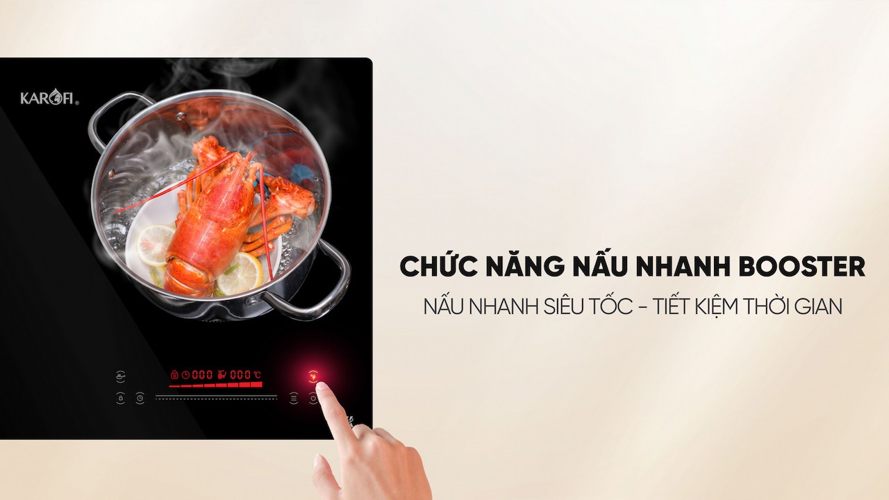 Bếp từ đôi cao cấp Karofi KIC-D63