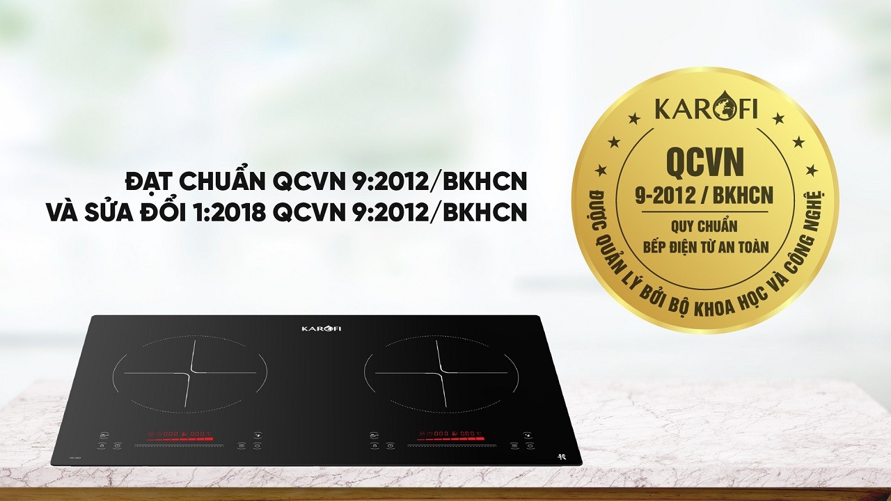 Bếp từ đôi cao cấp Karofi KIC-D63