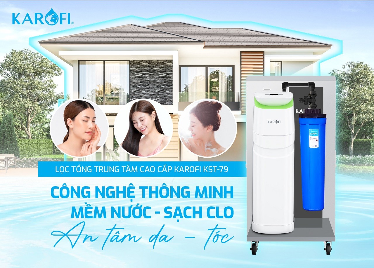 Hệ thống lọc tổng trung tâm cao cấp Karofi KST-79
