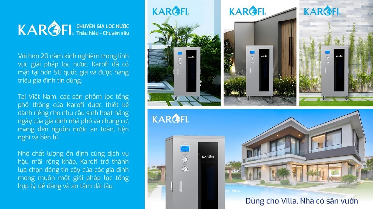 Hệ thống lọc tổng trung tâm cao cấp Karofi KST-79