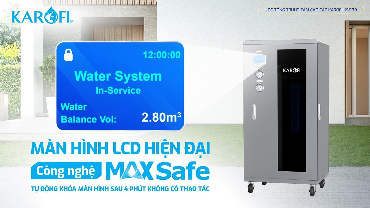 Hệ thống lọc tổng trung tâm cao cấp Karofi KST-79