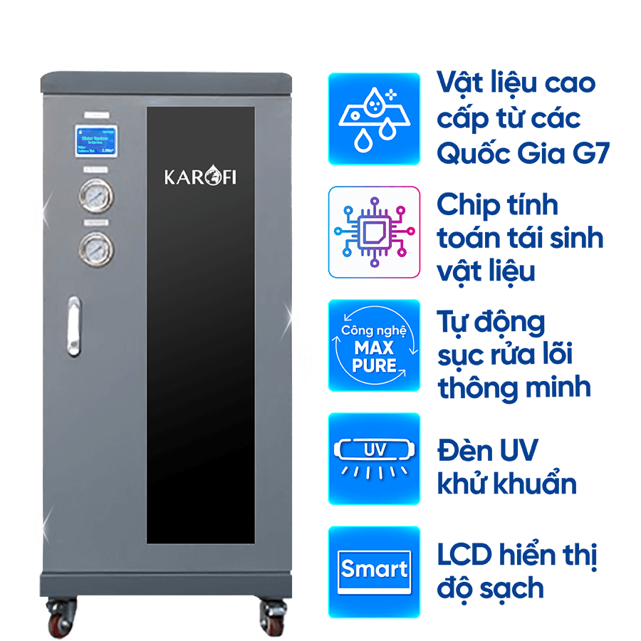 Hệ thống lọc tổng trung tâm cao cấp Karofi KST-79