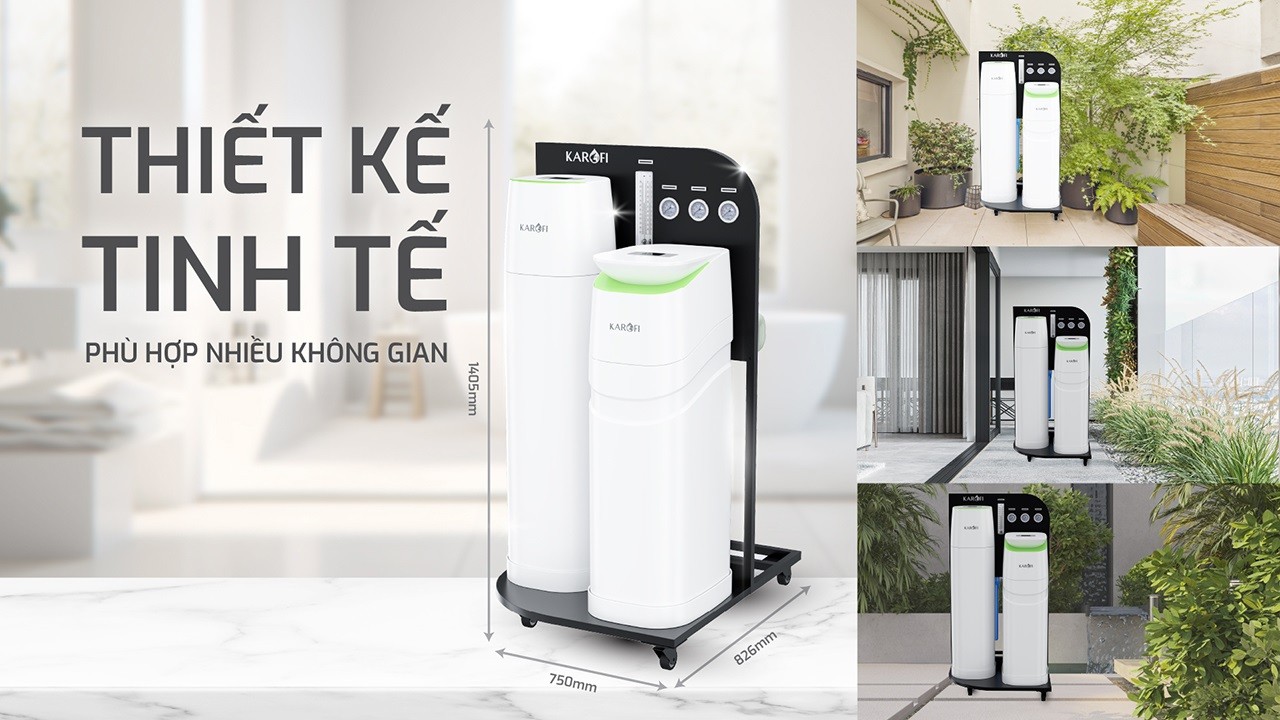 Hệ thống lọc tổng trung tâm cao cấp Karofi KTF-888
