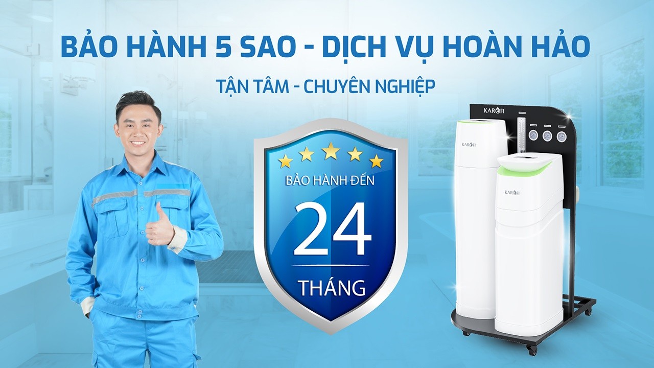 Hệ thống lọc tổng trung tâm cao cấp Karofi KTF-888