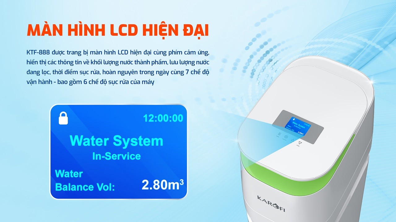 Hệ thống lọc tổng trung tâm cao cấp Karofi KTF-888