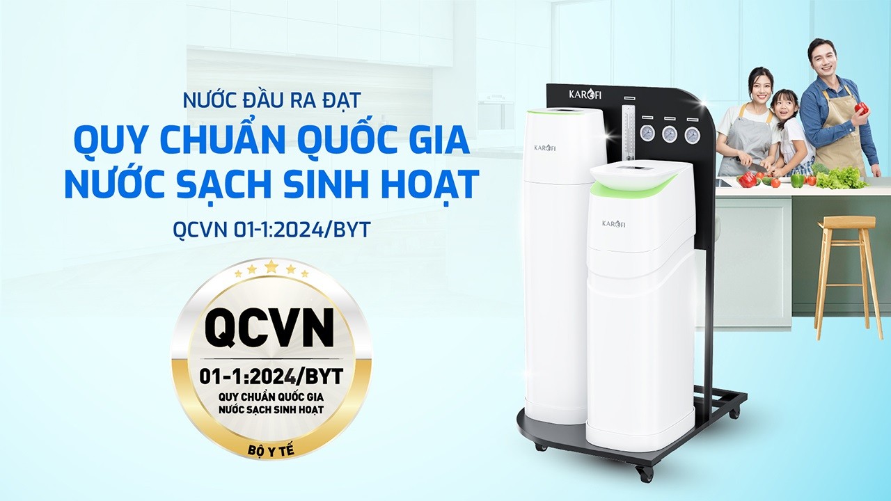 Hệ thống lọc tổng trung tâm cao cấp Karofi KTF-888
