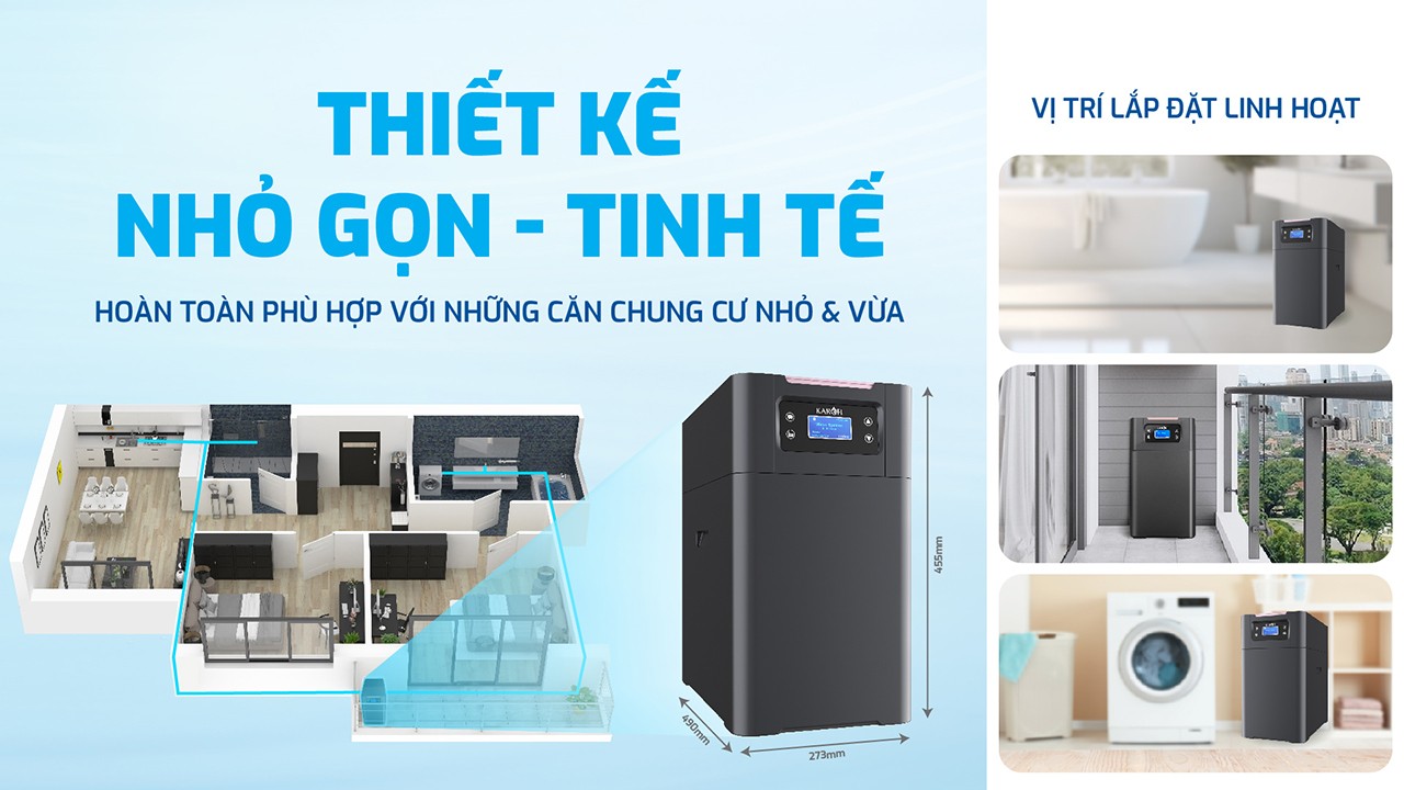 Hệ thống lọc tổng trung tâm cao cấp Karofi KTF-P01