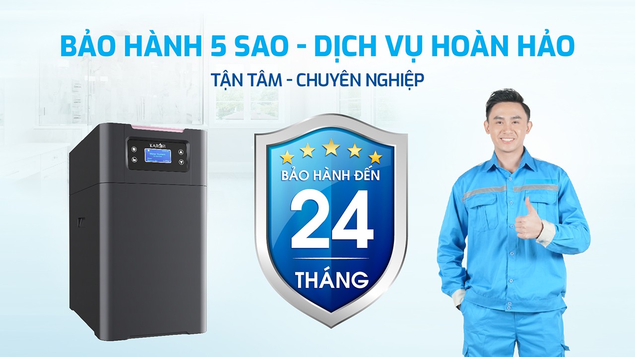 Hệ thống lọc tổng trung tâm cao cấp Karofi KTF-P01