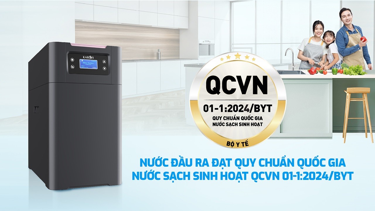 Hệ thống lọc tổng trung tâm cao cấp Karofi KTF-P01